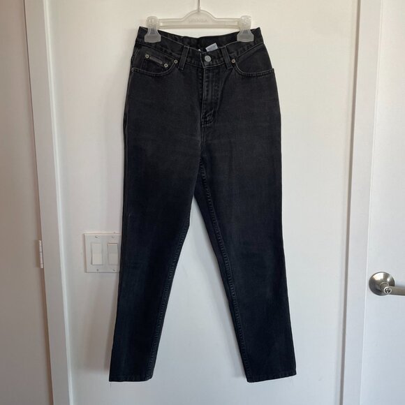 Vintage Calvin Klein Mom Jeans - Black Wash - Picture 1 of 7